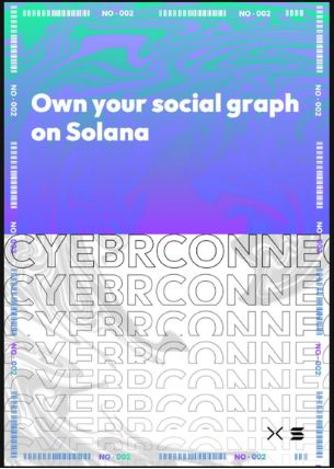【Solana版】 CyberConnectに登録してNFTを貰う方法