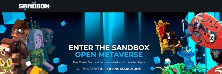 【メタバース大本命】The Sandbox Alpha Season2がついに登場！